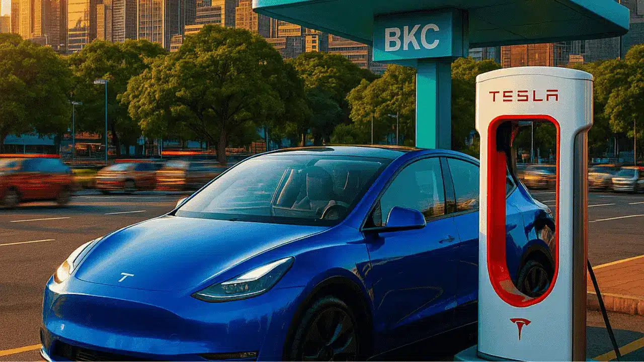 टेस्ला का भारत में धमाकेदार आगाज़: मुंबई में पहला सुपरचार्जिंग स्टेशन शुरू, जानें चार्जिंग की कीमत और डिटेल्स!