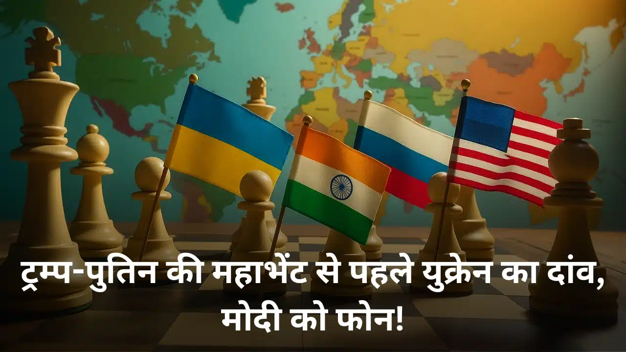 ट्रम्प-पुतिन की महाभेंट से पहले युक्रेन का दांव, मोदी को फोन!